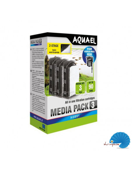 Aquael - VersaMax Media pack 3pcs