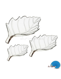 Acrylic leaf shrimp dish 2
