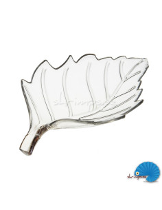 Acrylic leaf shrimp dish
