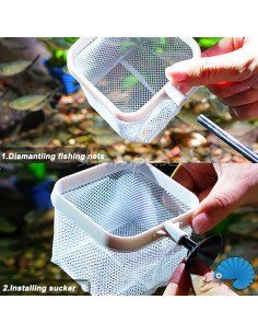 3D Fish and shrimp net 2