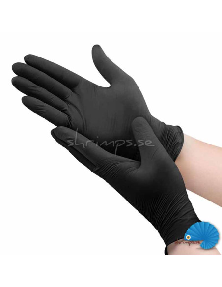 Nitrile Gloves Black – Small