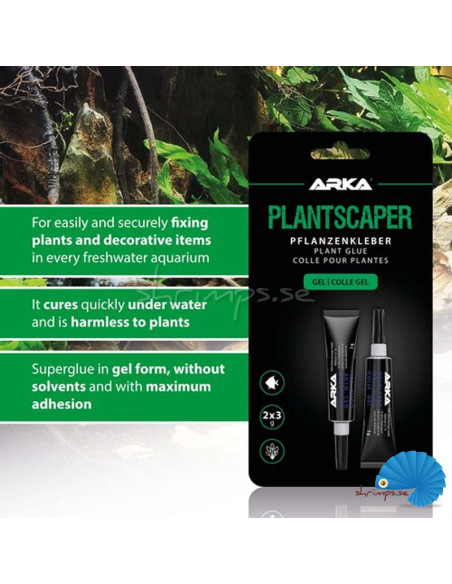 ARKA - Plantscaper Gel - Aquascaping glue - 2x3g