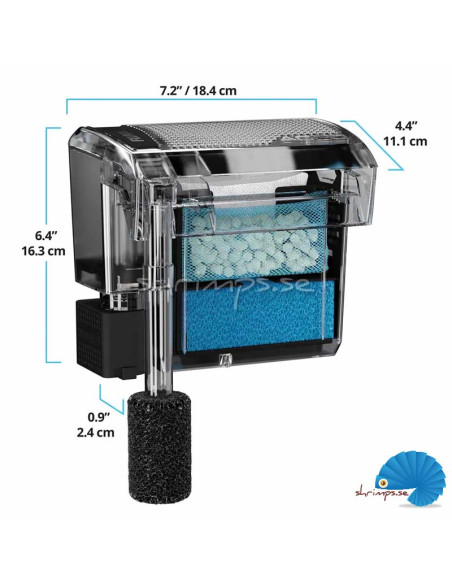 Fluva - Aquaclear - AC 50 - Hangon Filter 250-757 L/h 76-190l